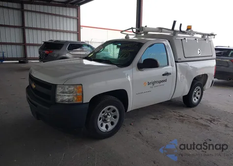 2013 Chevrolet Silverado 1500 Work Truck из США, поврежденный, VIN 1GCNCPEA4DZ343256